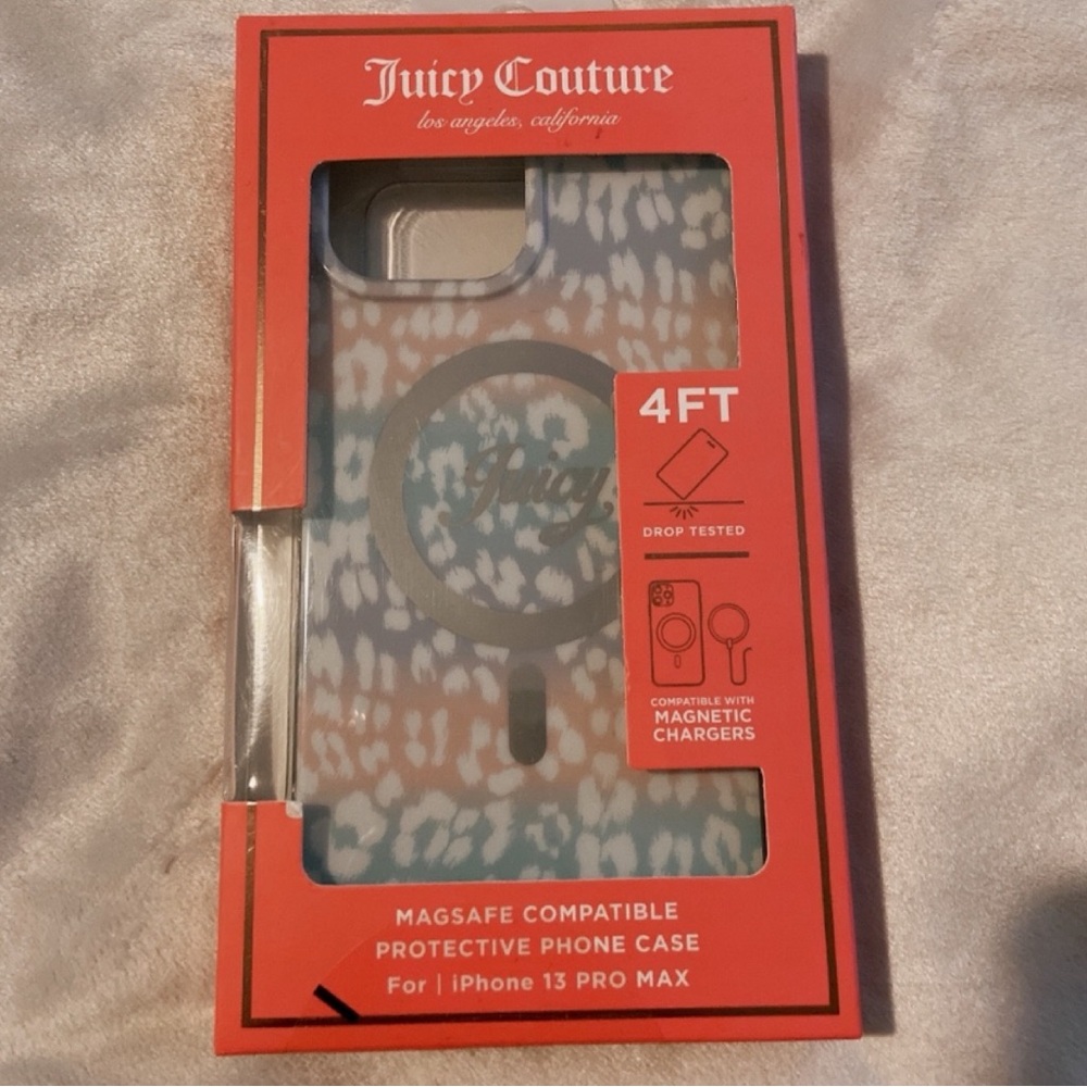 Juicy Couture Multicolor Patterned Phone Case for iPhone 13 Pro Max
